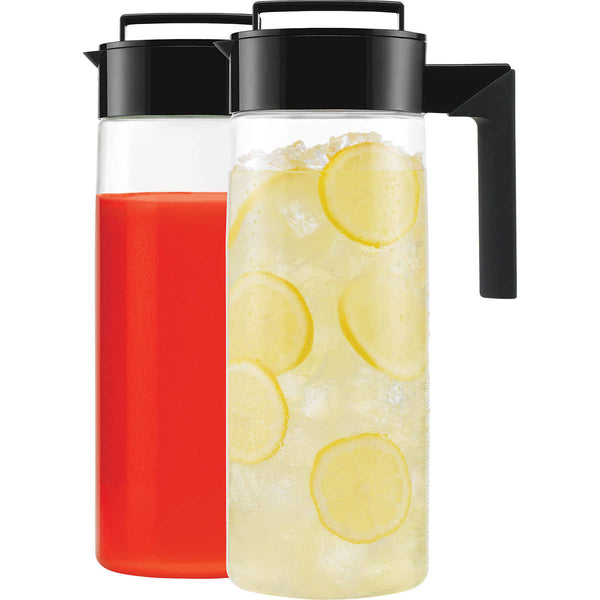 Takeya 2 Quart Shatterproof Leakproof BPA-free Airtight Pitcher 2 Pack