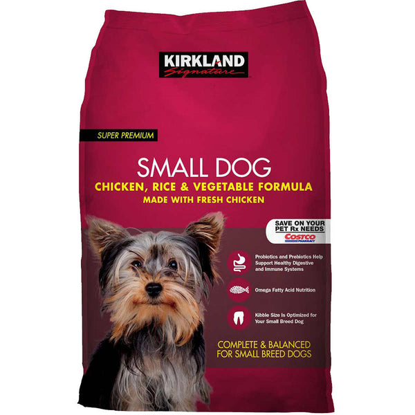 Kirkland Signature Small Formula - Chicken & Vegetable Dog Food - 20 Pound